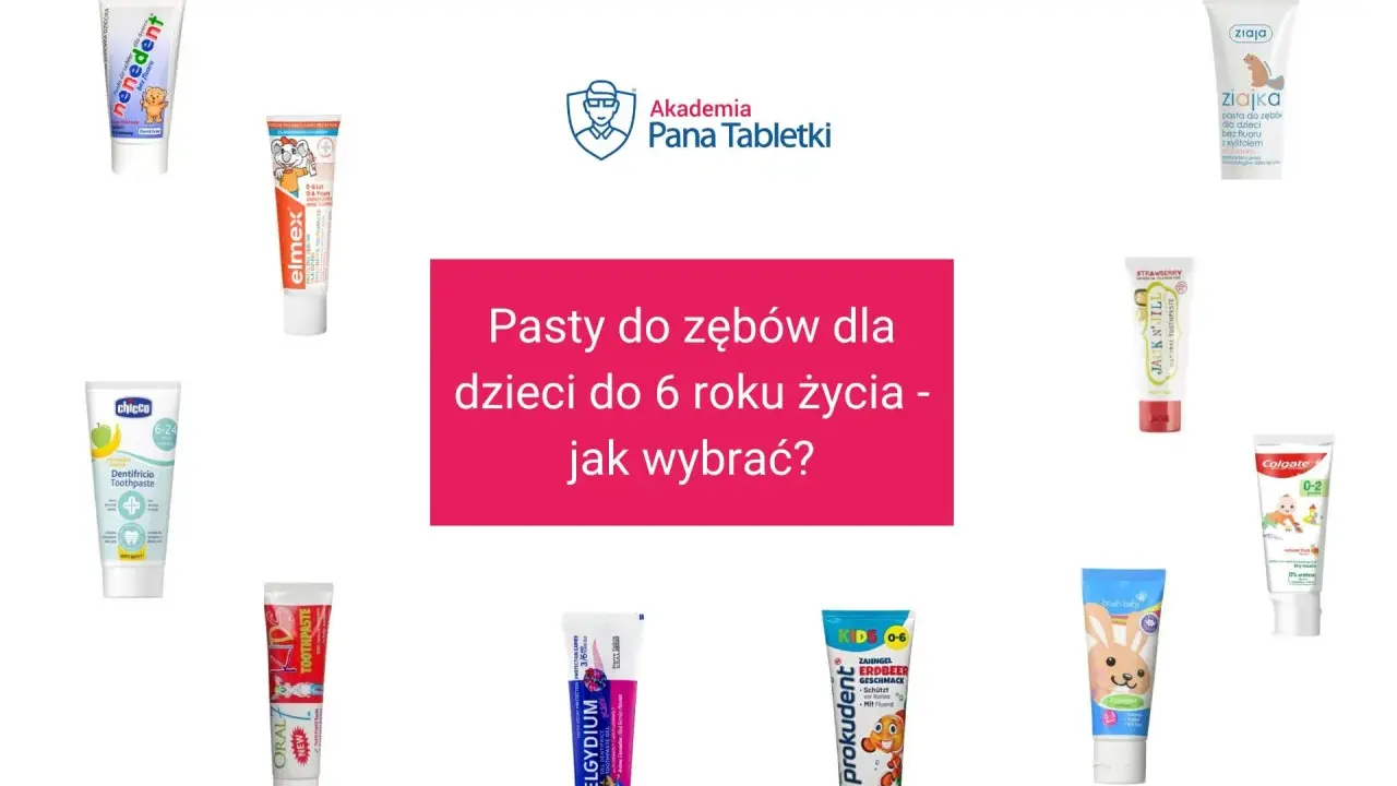 Wybierasz najlepszą pastę na próchnicę dla dziecka? Zobacz przegląd past do zębów dla dzieci do 6 roku życia.