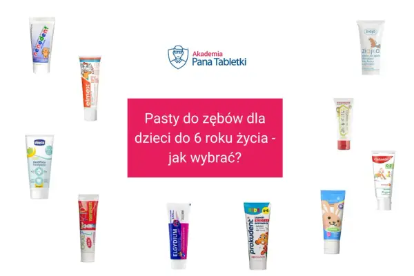 Wybierasz najlepszą pastę na próchnicę dla dziecka? Zobacz przegląd past do zębów dla dzieci do 6 roku życia.
