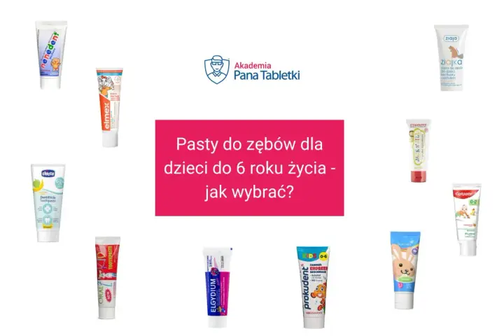 Wybierasz najlepszą pastę na próchnicę dla dziecka? Zobacz przegląd past do zębów dla dzieci do 6 roku życia.
